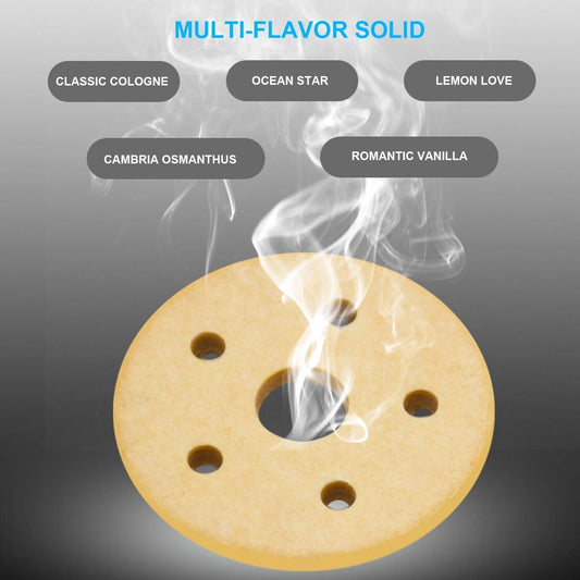 Solar Powered Rotating Car & Room Air Freshener | Long-Lasting French Organic Fragrance