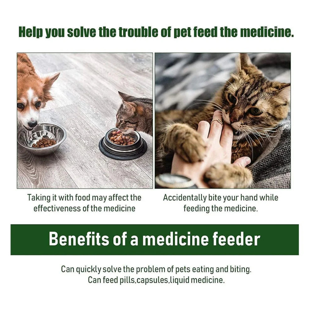 Stress-Free Medicine Feeder for Dogs & Cats (Buy 1 Get 1 Free)