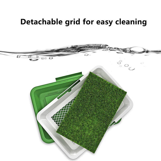Potty Training Grass Tray for Puppies & Small Dogs
