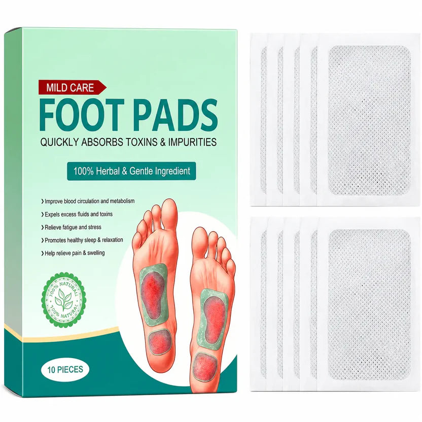 100% Merbal & Gentle Ingredient Detox Foot Patch (Pack of 20)