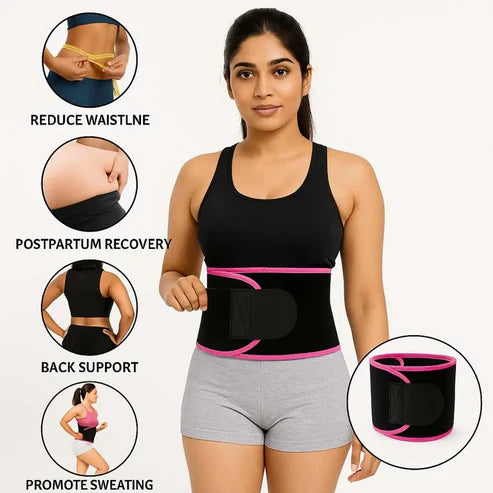 Adjustable Waist Trimmer Belt for Tummy Control & Daily Wear