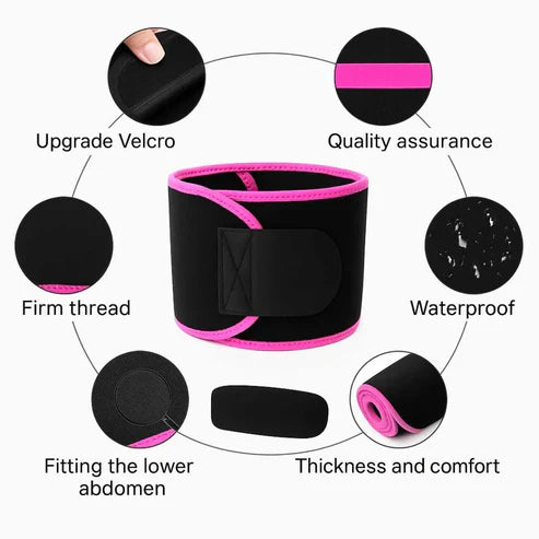 Adjustable Waist Trimmer Belt for Tummy Control & Daily Wear