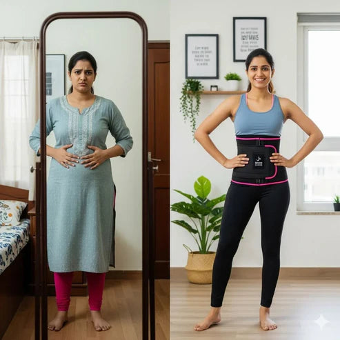 Adjustable Waist Trimmer Belt for Tummy Control & Daily Wear