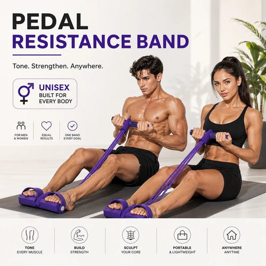 Unisex Yoga Pedal Puller Resistance Band