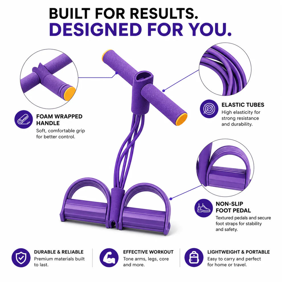 Unisex Yoga Pedal Puller Resistance Band