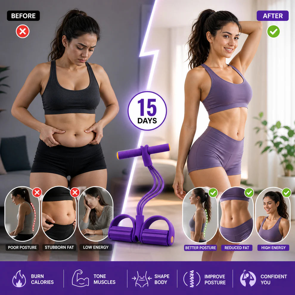 Unisex Yoga Pedal Puller Resistance Band
