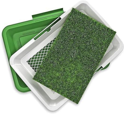 Potty Training Grass Tray for Puppies & Small Dogs