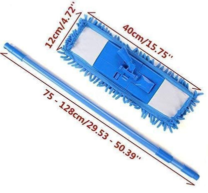 Flat Microfiber Floor Mop with Long Handle