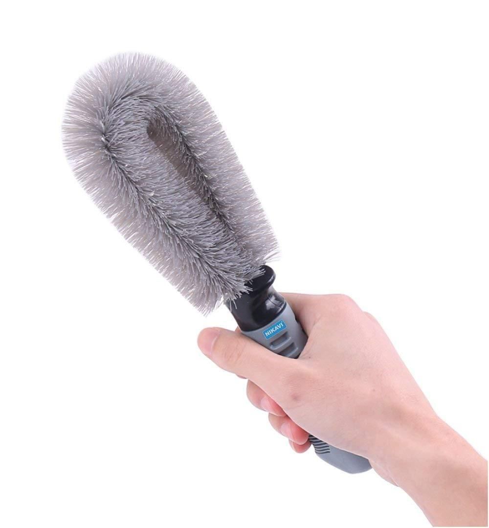 Car Tire Cleaning Brush | Heavy-Duty Bristle Brush for Wheels & Tires