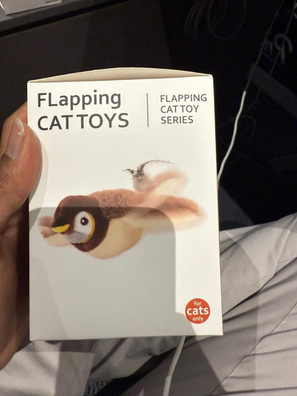 Rechargeable Flapping Cat Toy