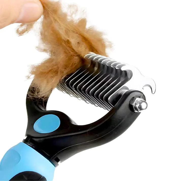Double-Sided Hair Remover Comb for Dogs & Cats (Large Size)