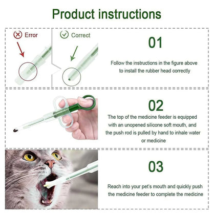 Stress-Free Medicine Feeder for Dogs & Cats (Buy 1 Get 1 Free)