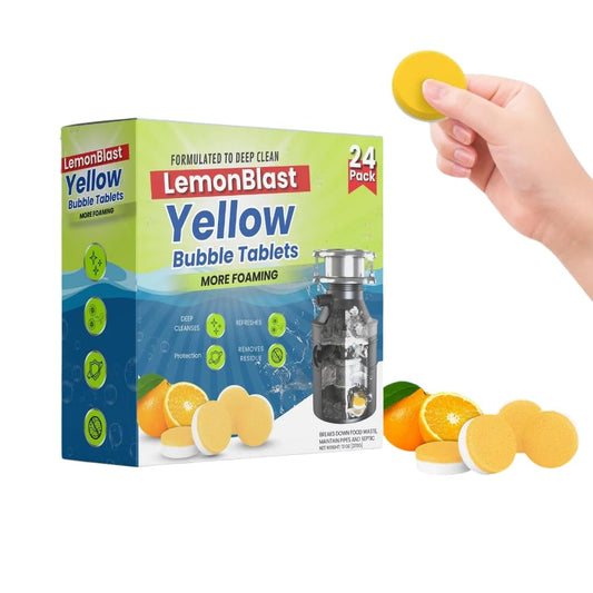 LemonBlast Yellow Bubble Tablets (Buy 1 Get 1 Free) -24pc