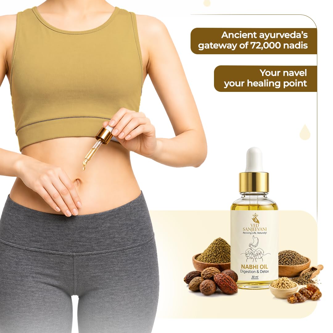 Digestion & Detox Nabhi Oil- Pack of 2