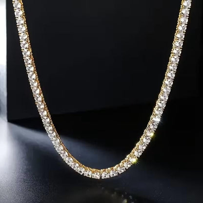 Diamond Tennis Necklace | Elegant & Timeless Luxury Necklace