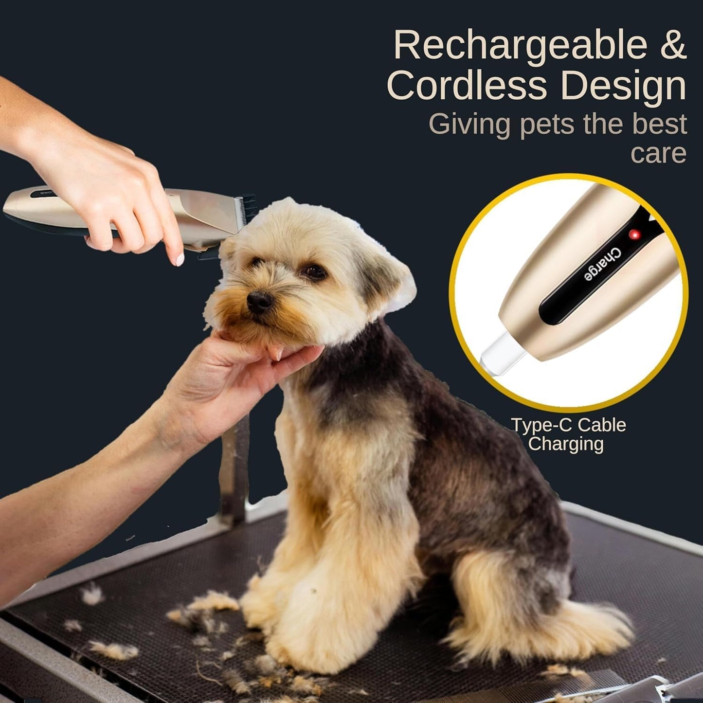 Pet Grooming Trimmer Set