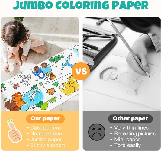 Children's Drawing Roll, Coloring Paper Roll for Kids, 30 * 300cm