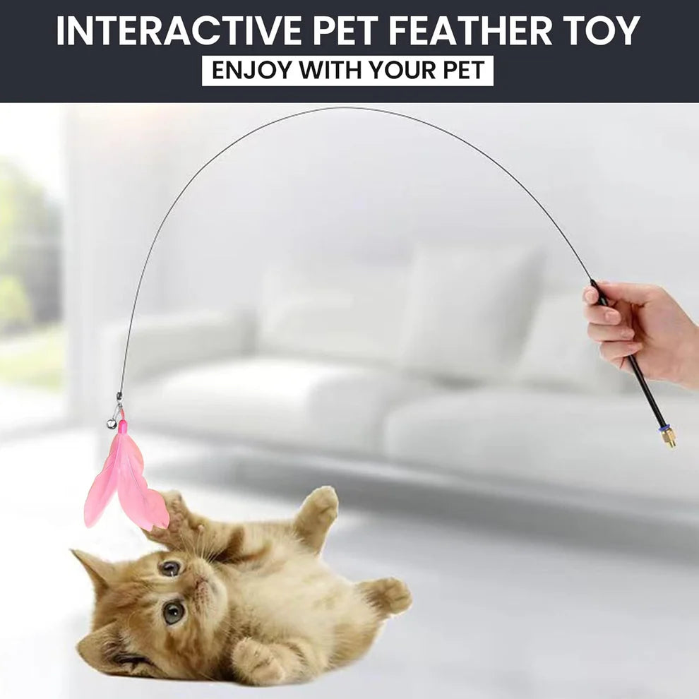 Suction Cup Cat Toy – Interactive Teaser for Indoor Cats