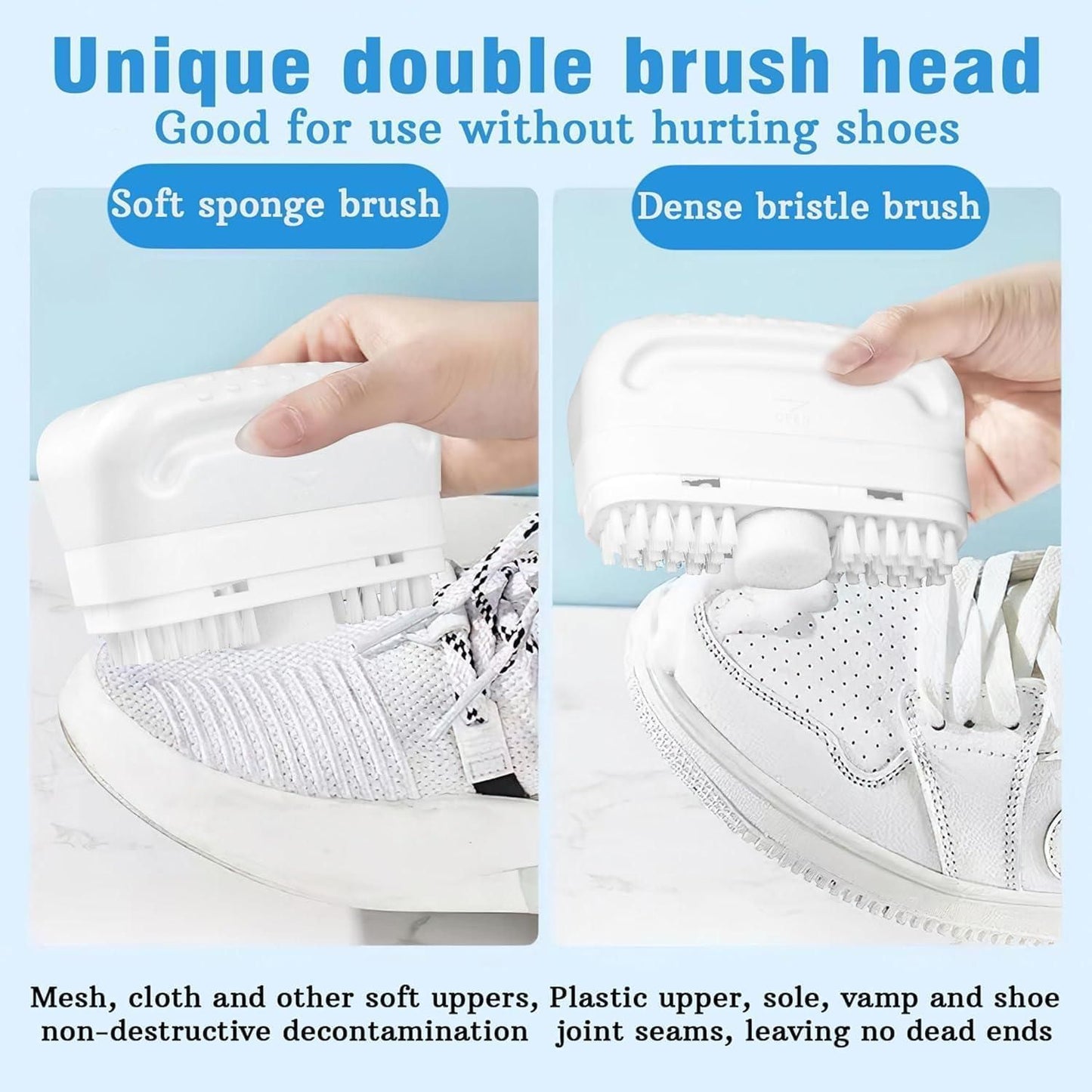 BrightStep, 2-in-1 Shoe Cleaning Brush