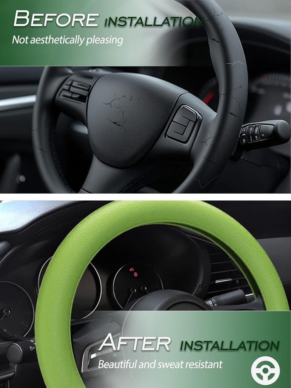 Universal Soft Silicone Steering Wheel Cover | Anti-Slip, Comfortable Grip
