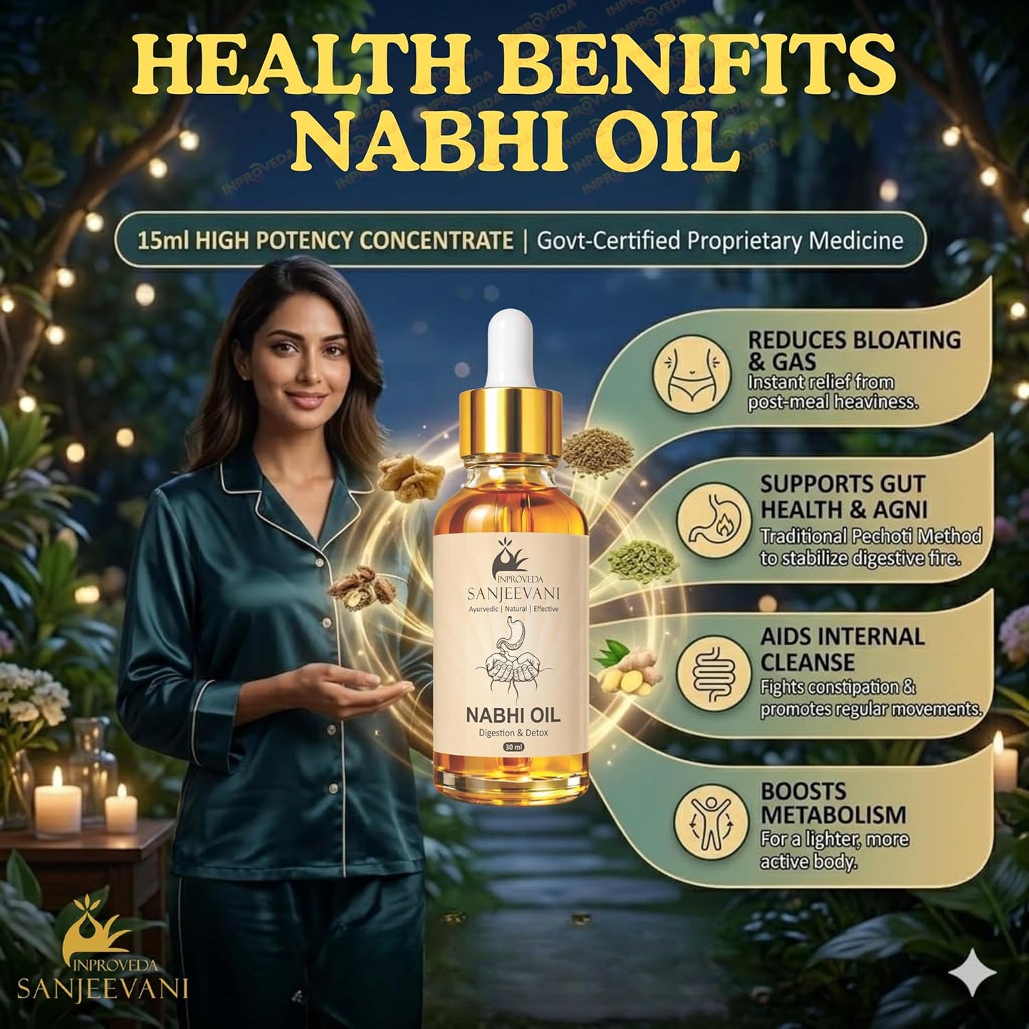 Nabhi Oil 30ml Each pack of 2