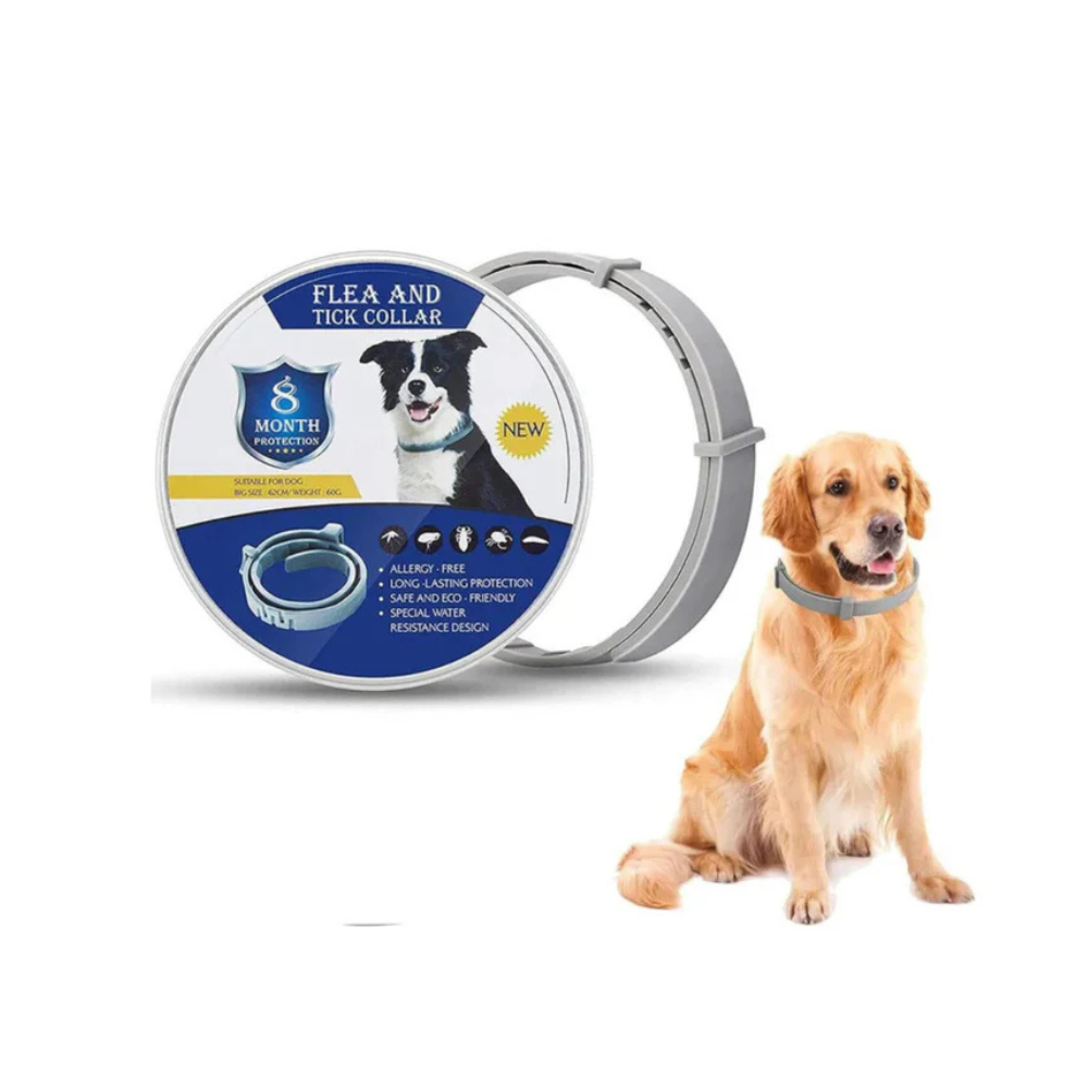 Flea and Tick Collar for Dogs & Cats | Long-Lasting Protection & Adjustable Fit
