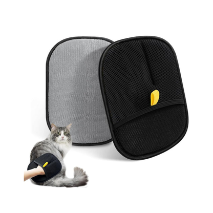 Pet Grooming Glove – Hair Removal & Massage Mitt
