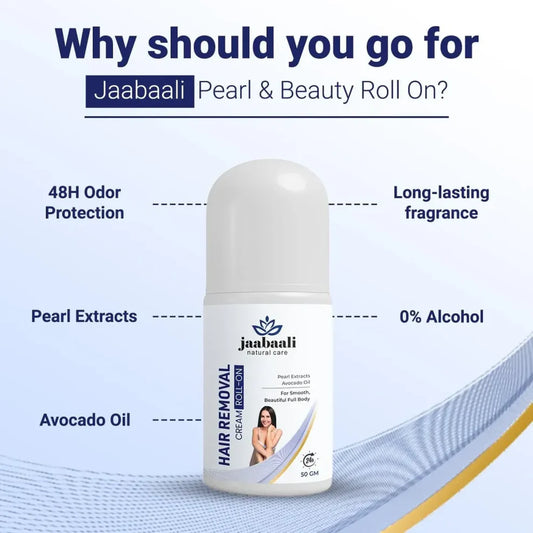 Trovieza Whitening Roll On Cream – Face & Underarm Glow (50g)