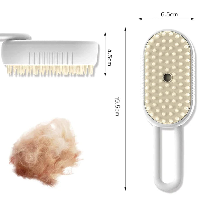3 in 1 Pet Hair Removal Steam Comb, Perfect for Both Cats & Dogs