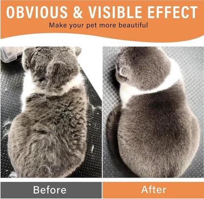 3 in 1 Pet Hair Removal Steam Comb, Perfect for Both Cats & Dogs